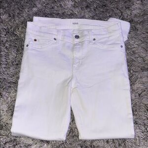 Hudson Jeans Classic Cream Denim